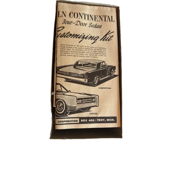Rare 1962 Hardtop Customizing Kit With Engine  AMT Model Corporation  3 In 1  Vi - Picture 7 of 9